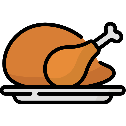 chicken-leg-1--outline-color